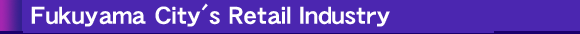 Fukuyama City's Retail Industry