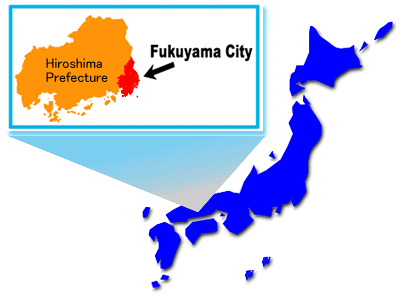 Fukuyama City Map